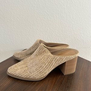 Lauren Conrad Woven Mule Heel